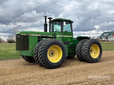1982 John Deere 8850 Articulated 4WD Tractor