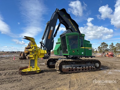 2018 John Deere 803M Leveling Tractor de tala rasa en oruga