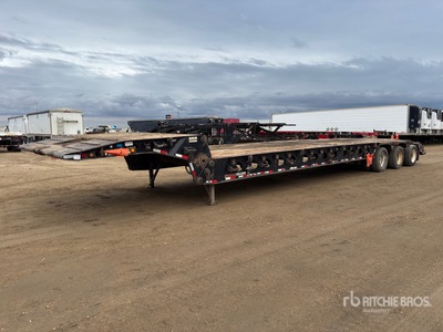 2006 Doepker 53 ft Tri/A مقطورة بعنق قابل للطي