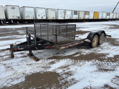 1994 Trailtech 16 ft T/A Equipment Trailer