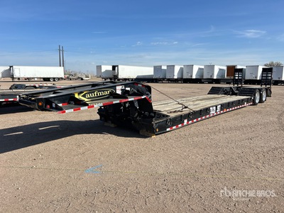 2021 Kaufman T/A Removable Gooseneck 低床トレーラー