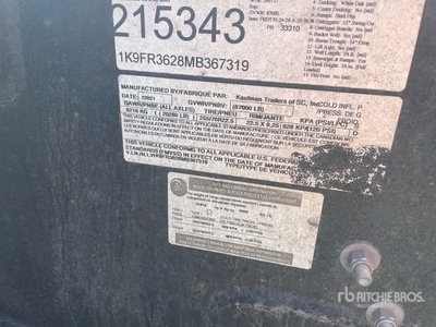 2021 Kaufman Lowboy Trailer