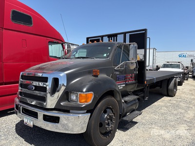 2011 Ford F-650 4x2 Flatbed Truck