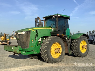 2013 John Deere 9560R Knikgestuurde tractor