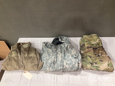 (24) Cold Weather Jackets, (8) Wet Weather Jackets & Assorted Items
