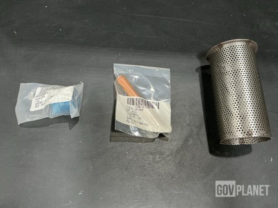 (21) Sediment Elements, (56) Pipe Plugs, (164) Couplings & Assorted Items