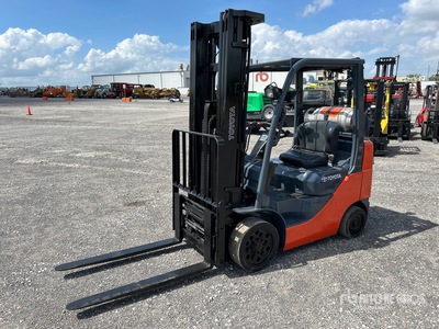 2018 Toyota 8FGCU25 3700 lb Cushion Tire Chariot Élévateur