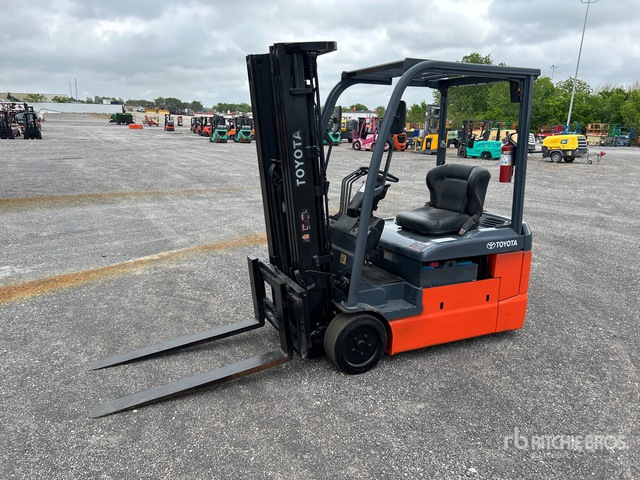 2016 Toyota 8FBE20U 3450 lb Electric Forklift