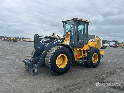 2018 John Deere 544KII Chargeuse sur roues