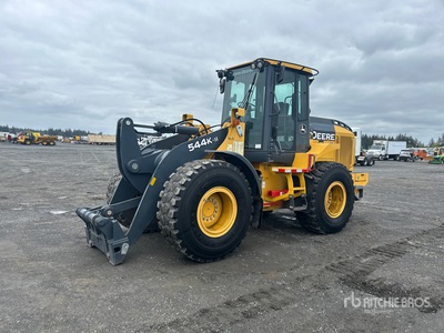 2018 John Deere 544KII Pala cargadora