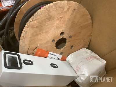 (269') Electrical Wire, (1) Power Supply, (3) Adapters & Assorted Items