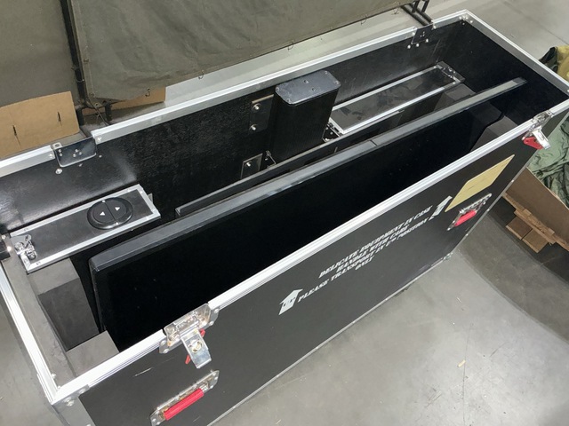 Flat Screen Television w/Storage Case