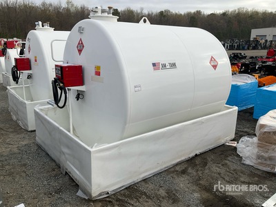 2026 AM Tank AM-TANK 2300 Diesel 2376 gal Skid Mounted Steel Diesel Tanque de combustible (Unused)