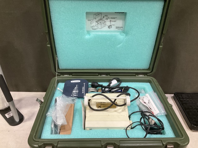 (7) Welch Allyn ProPaq Encore Vital Signs Monitor w/Storage Cases