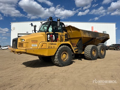 2014 Cat 730C を見 Articulated Dump Truck