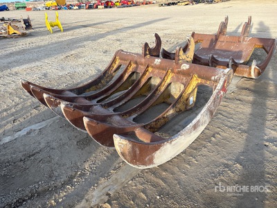 WBM 72 in Q/C Excavator Rake