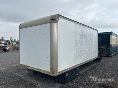 1 Lot - 7' x 16.5' x 8' Enclosed Box (Fits on Truck Cab & Chassis)