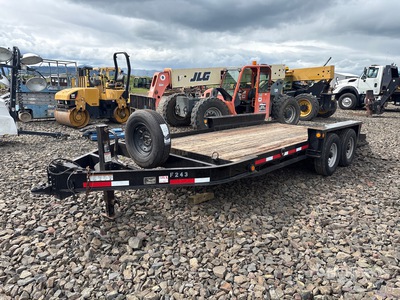 2007 Belshe 16 ft T/A Equipment Trailer