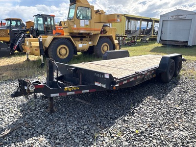 2020 Big Tex 20 ft T/A Plataforma Basculante