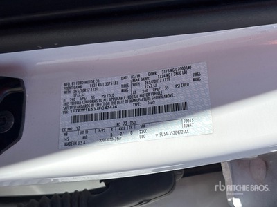 2018 Ford F-150 4x4 Crew Cab Pickup