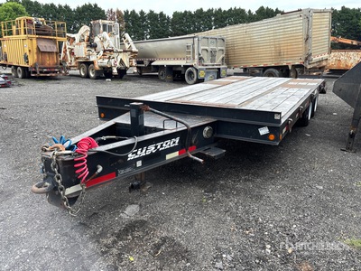 2015 Lucon 10T202ALPHD 24 ft T/A مقطورة معدات