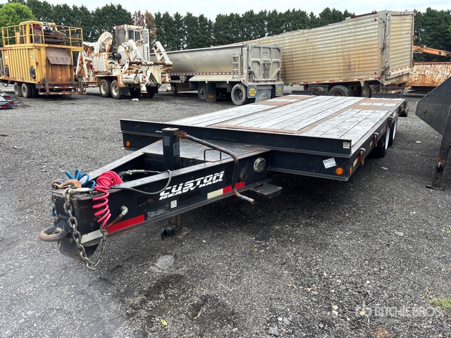 2015 Lucon 10T202ALPHD 24 ft T/A Equipment Trailer