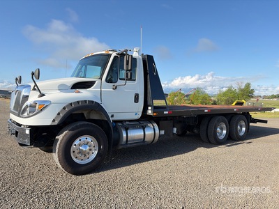 2016 International 7600 6x4 Rollback Truck