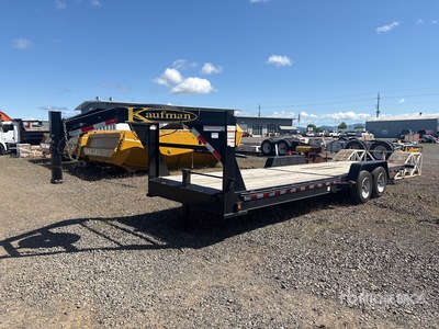 2024 Kaufman 24 GSN 24 ft T/A Gooseneck Plataforma Basculante