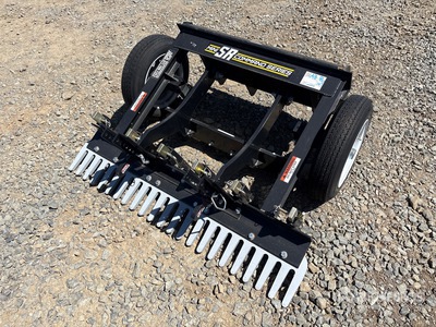 2023 ABI 50 in Mini Skid Steer Landscape Rake (Unused)