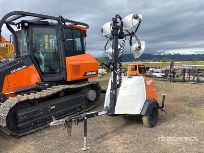 2018 Generac MLT6SM-STD 6 kW を見 Light Tower