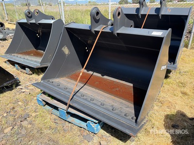 2022 Doosan 60 in 1.38 m3 Cleanup Excavator Bucket - Fits DX140