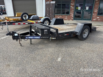 2019 Sure-Trac ST6210SATE-B-060 11 ft S/A Tilt-deck Przyczepa użytkowa