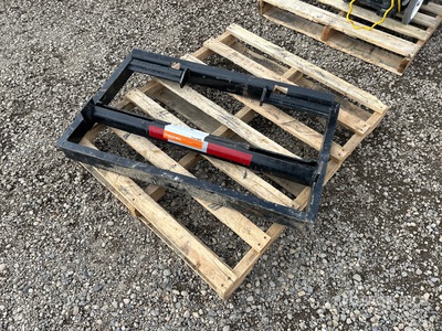 Skid Steer Attachment Mounting Plate