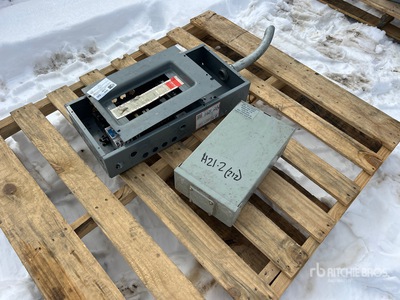 Stab Lock 100 amp Panel with Breaker, Hot Tub Breaker