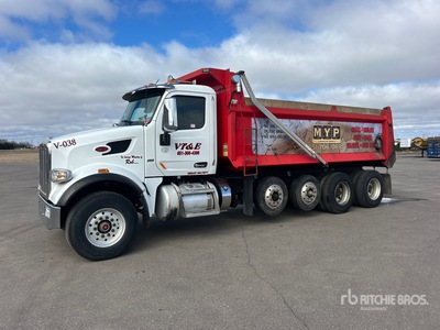 2020 Peterbilt 567 10x4 Quad/A Dump Truck