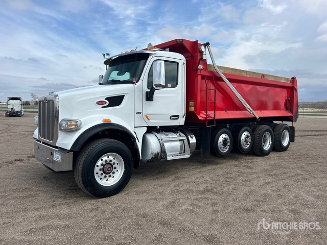 2020 Peterbilt 567 10x4 Quad/A Dump Truck