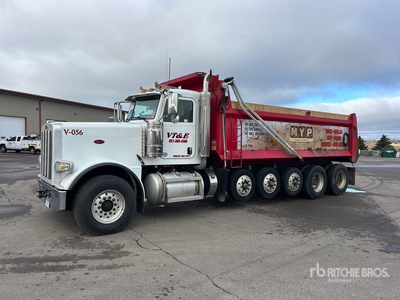 2021 Peterbilt 389 12x4 Five Axle Dump Truck