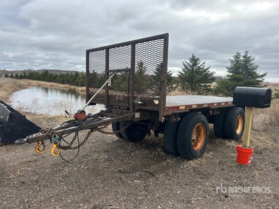 Collin 16 ft T/A Pup Remolque caja abierta