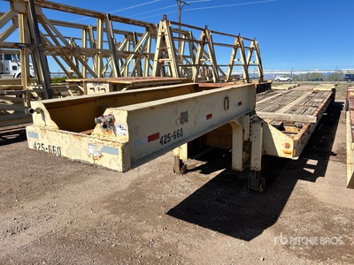 1973 BIR 40 ft Tri/A フラットベッドトレーラー