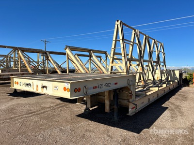 1978 VUL 48 ft T/A Double Drop Concrete Panel Plataforma Rebajada