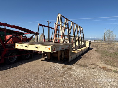 1979 Vulcan Concrete Panel ステップデッキトレーラー