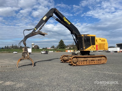 2018 Tigercat LS855E Leveling Heel Boom Boomstam lader