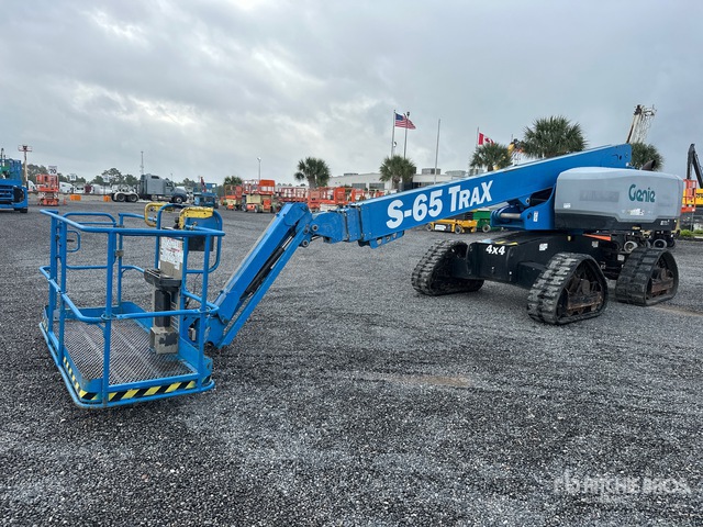 2019 Genie S-65 TRAX Crawler Diesel Telescopic Boom Lift
