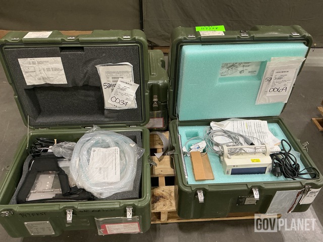 (3) Portable Ventilators & (1) Patient Monitor