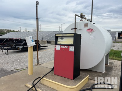 Fire Guard 1000 gal Skid Mounted Steel Gasoline Fuel Tank