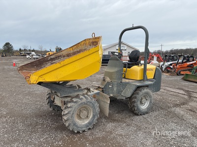 2016 Wacker Neuson 3001 3 ton 4x4 Swivel Dumper