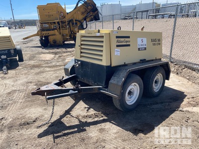 ATLAS COPCO XAS 96 185 cfm Mobile Compresor de aire (Inoperable)