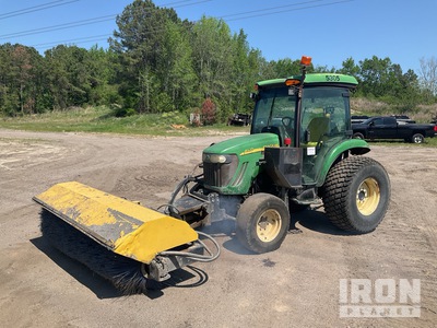 John Deere 4320 Broom Tractor