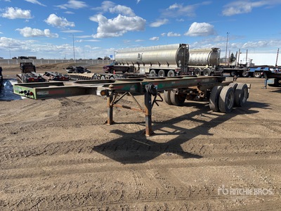 2000 Raja 20 ft T/A Remolque Portacontenedores