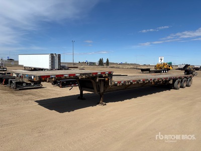 2011 Thruway Tri/A 51 ft Extendable Step Deck Trailer
